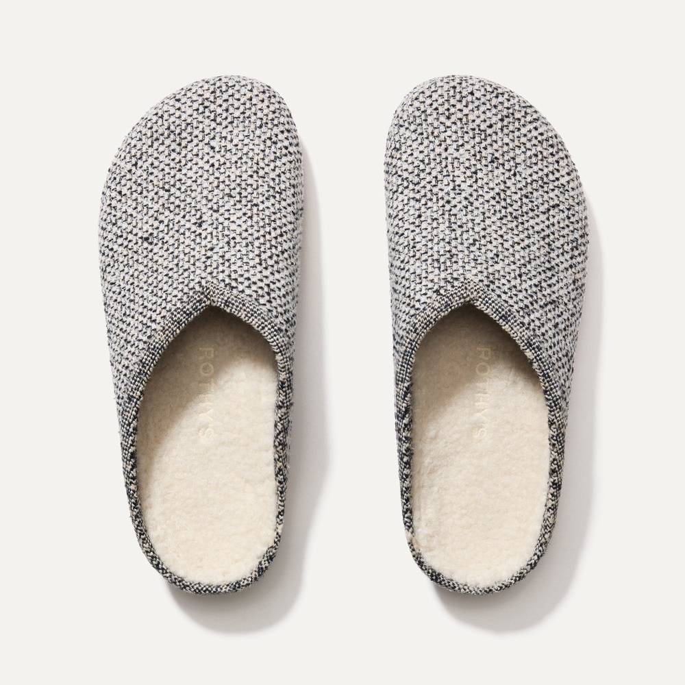 Rothy's The Cozy Clog - Cookies and Cream Bouclé Size 6